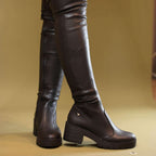 BOTA FEMININA ULTRACONFORTO COURO NAPA ARANNI