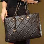BOLSA FEMININA SHOPPER LIZ PRETA