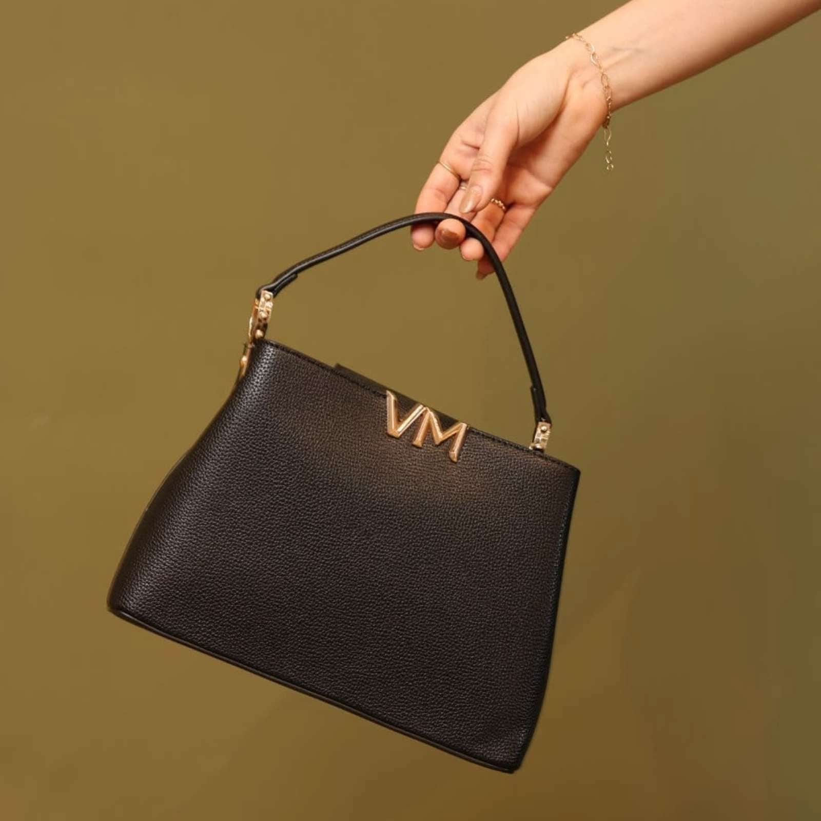BOLSA FEMININA TOTE BAG VICK PRETA