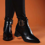 BOTA FEMININA ULTRACONFORTO COURO NAPA GALBANI