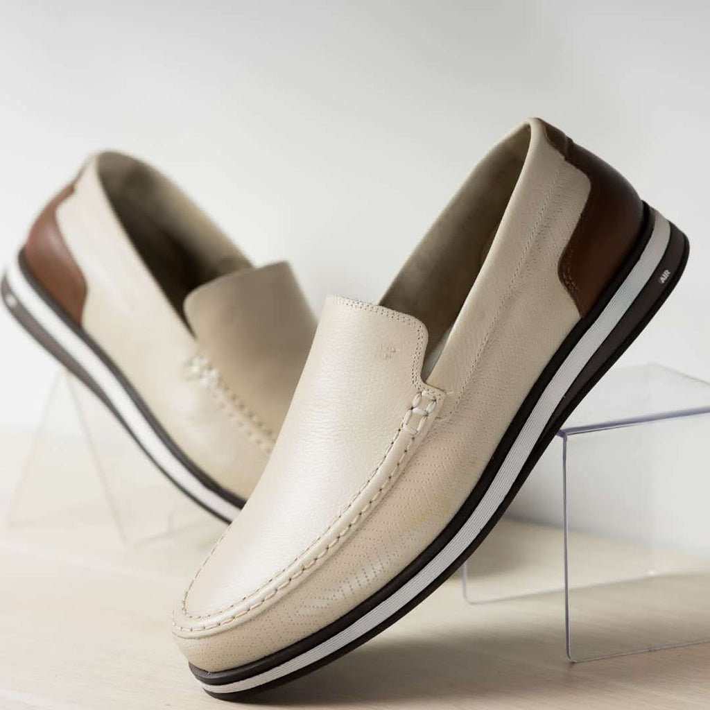 MOCASSIM MASCULINO JOTA PE COURO JAMES